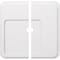 Ekena Millwork Lucan Architectural Grade PVC Ceiling Medallion, 36"OD x 3"ID x 12 1/2"C x 1"P, Two-Piece CMP36LN2-03000 - alternate 1